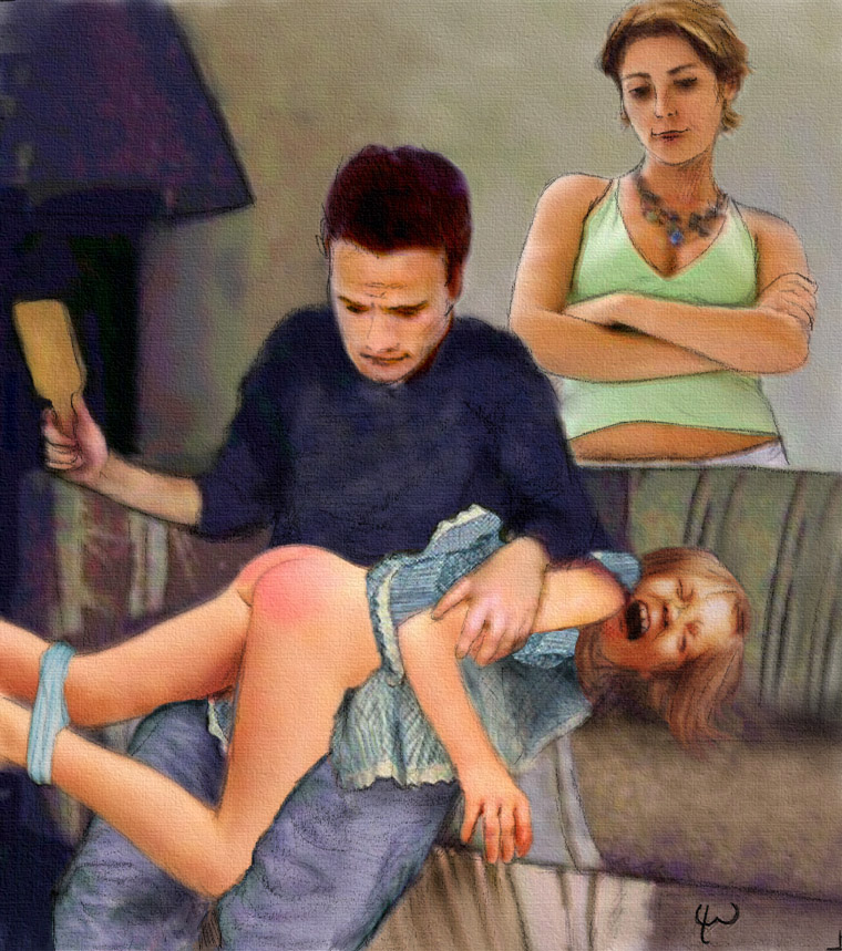 Lee Warner Spanking Art Uncensored