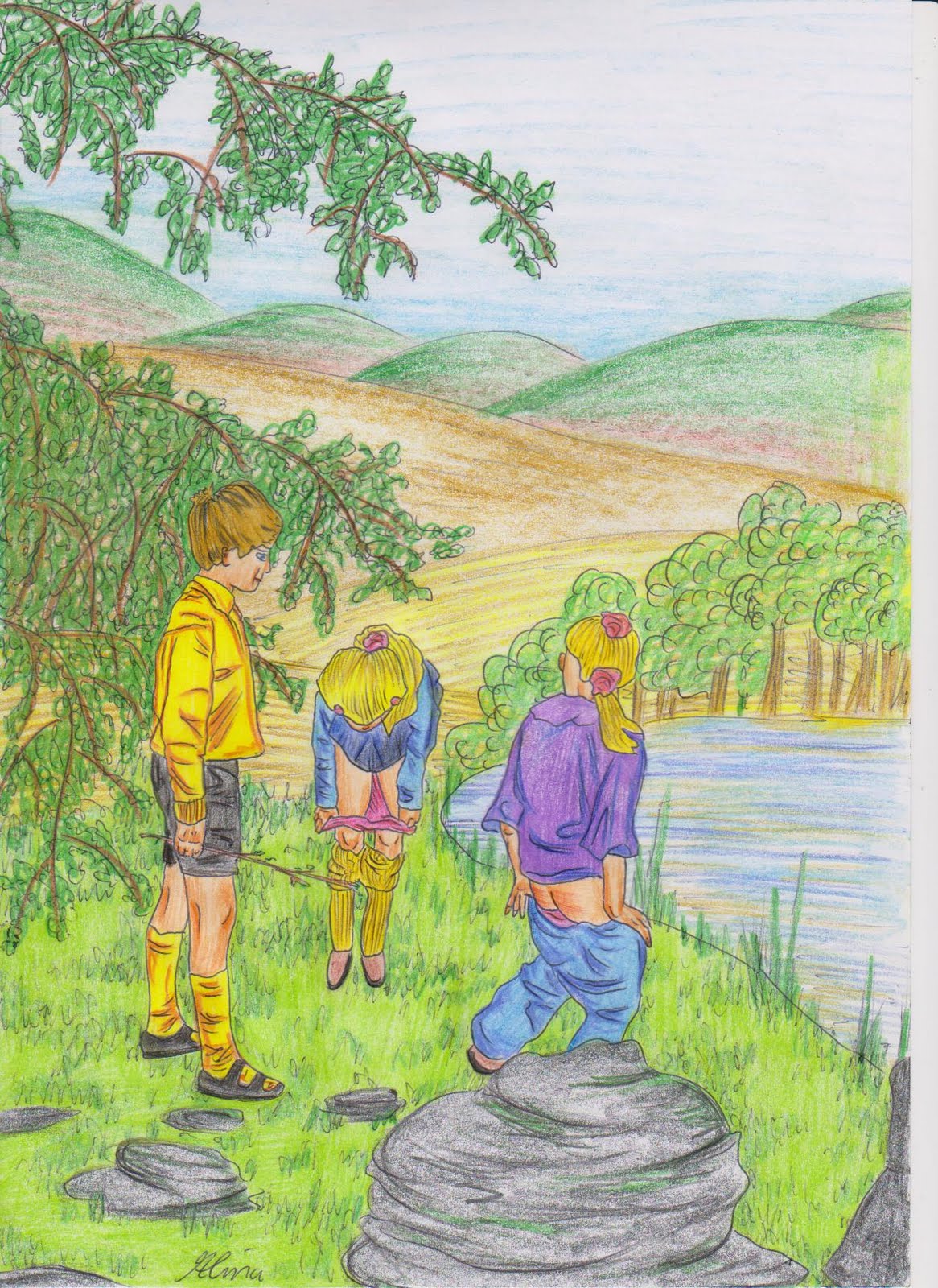 Handprints Spanking Art Stories Page Drawings Gallery Various Artists