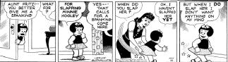 nancy comic strip
                  spanking
