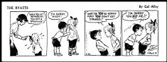 The Ryatts comic strip
                  spanking