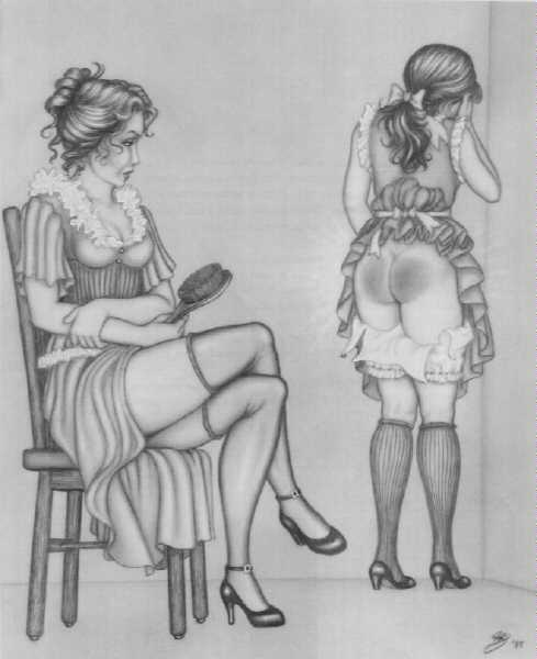 Handprints Spanking Art Stories Page Drawings Gallery Sassy Bottoms