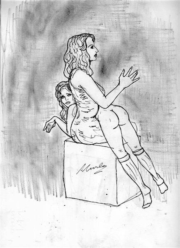 Handprints Spanking Art & Stories Page Drawings Gallery #117 - Various Artists...