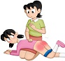 little girl spanked child spanking discipline